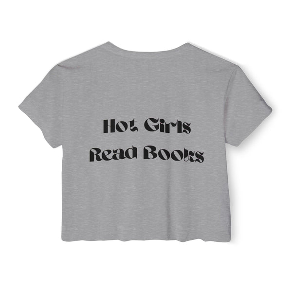 Hot Girls Read Books - Crop Top - Bookish Loving