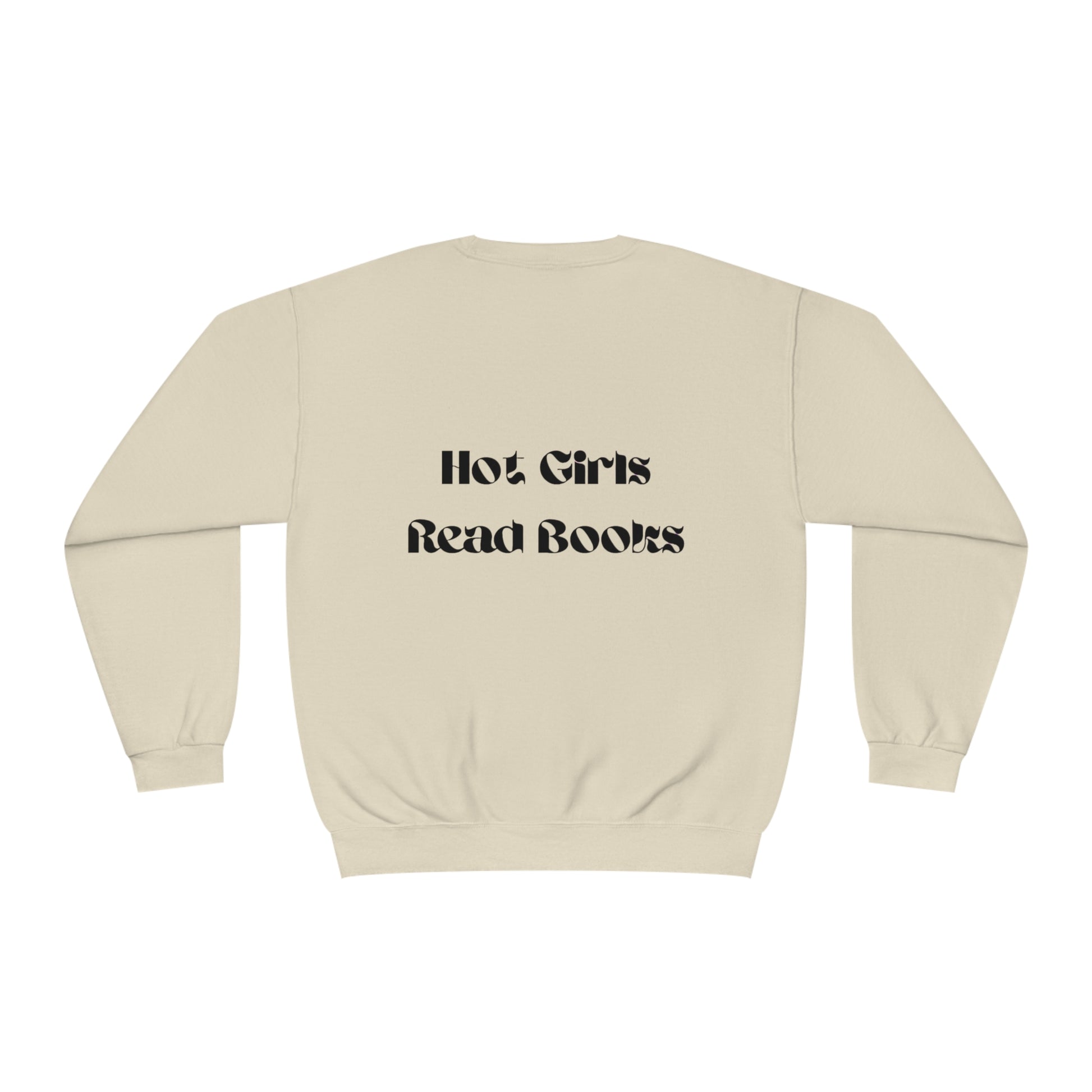 Hot Girls Read Books - Crewneck Sweatshirt - Bookish Loving