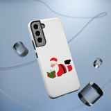 Nerdy Santa Phone Case | Dual-Layer Protection | Fun Holiday Design | Fits iPhone 16 and More