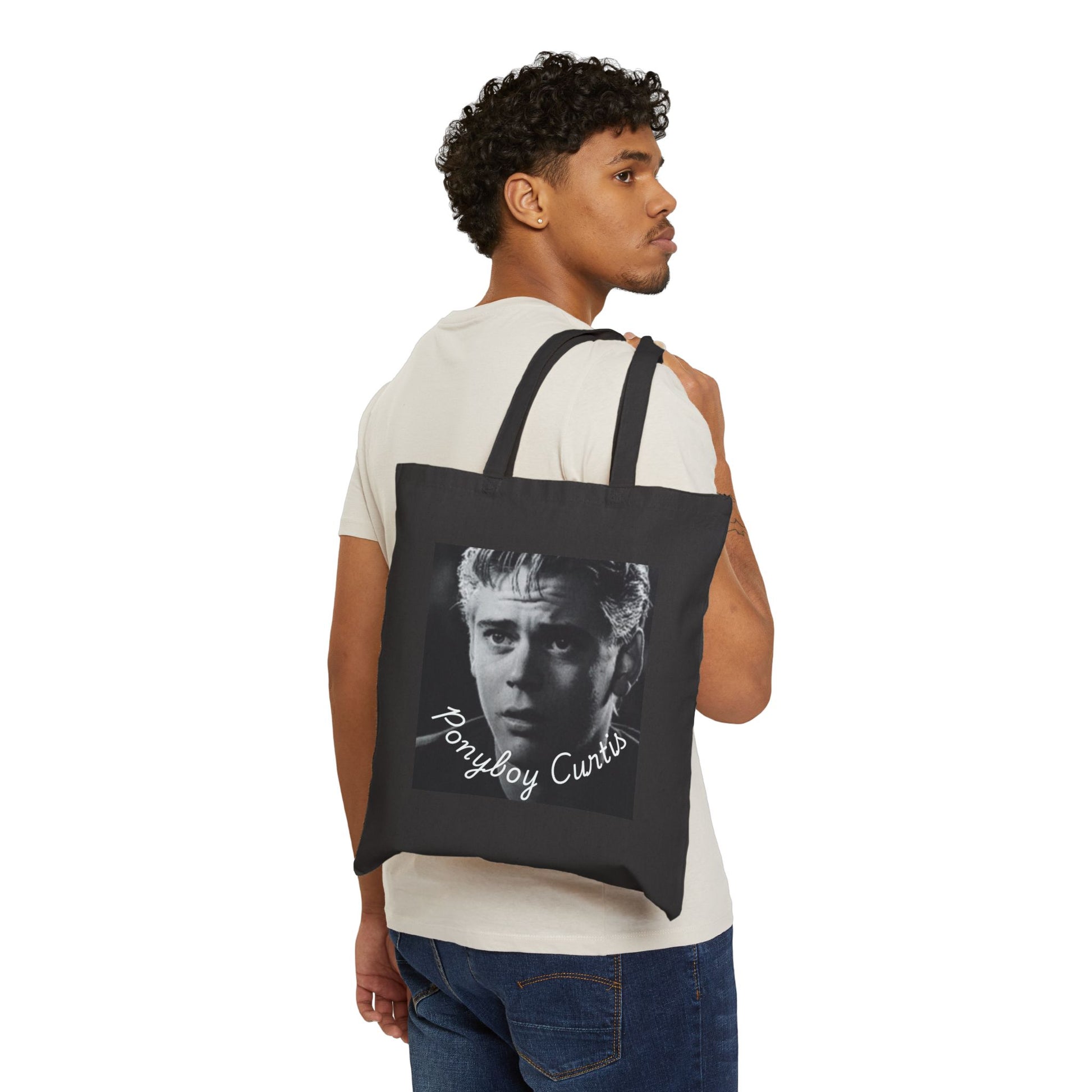 Ponyboy Curtis (The Outsiders) - Cotton Canvas Tote Bag - Bookish Loving