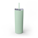 To The People Who Look at the Stars (A Court of Mist and Fury) - Skinny Tumbler with Straw - Bookish Loving