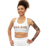 Book Babe Brown - Seamless Sports Bra - Bookish Loving