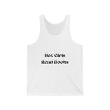 Hot Girls Read Books - Jersey Tank - Bookish Loving