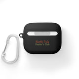 North Pole Reader's Club AirPods Case Cover | Premium Protection | Literary Holiday Design