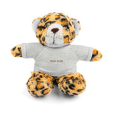 Book Babe Brown - Stuffed Animal with Shirt - Bookish Loving