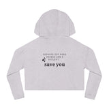 Because You Were Broken (A Court of Thorns and Roses) - Cropped Hoodie - Bookish Loving