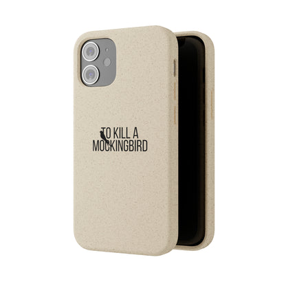 To Kill a Mockingbird | Biodegradable Phone Case | Eco-Friendly and Wireless Charging Compatible | Matte Finish | Sustainable Materials