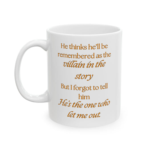 Villain of The Story (A Court of Mist and Fury) - White Mug - Bookish Loving