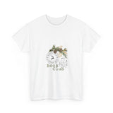 North Pole Book Club Tee | Festive Holiday Shirt for Book Lovers | Unisex Cotton T-Shirt