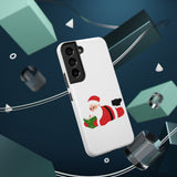 Nerdy Santa Phone Case | Dual-Layer Protection | Fun Holiday Design | Fits iPhone 16 and More