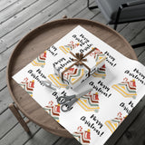 Merry Christmas with Bookish Christmas Tree Wrapping Paper | Festive Literary Gift Wrap | Available in Matte & Satin Finishes | Eco-Friendly Printed Gift Wrap