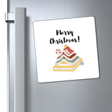 Merry Christmas with Bookish Christmas Tree | Holiday Ceramic Mug | Perfect for Book Lovers