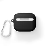 Books Coffee and Christmas Cheer AirPods Case Cover | Protective TPU with Carabiner | Fits AirPods & AirPods Pro