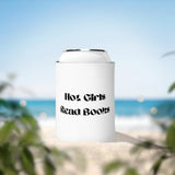 Hot Girls Read Books - Can Cooler Sleeve - Bookish Loving