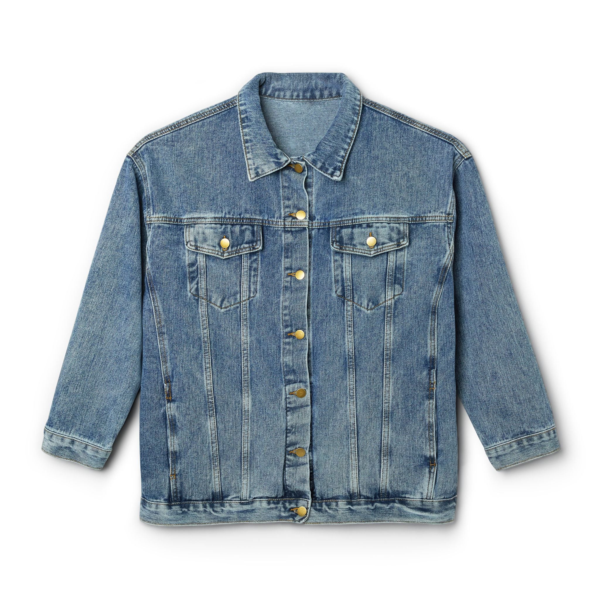 A Little Spice - Women's Denim Jacket - Bookish Loving