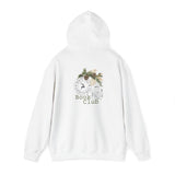 Christmas Book Club Hoodie | Festive Holiday Design | Cozy Cotton-Polyester Blend | Perfect for Book Lovers