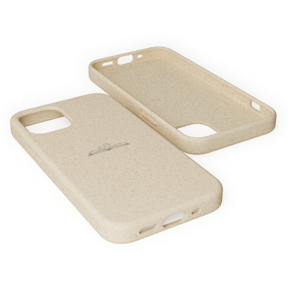 Open Book with Heart Biodegradable Phone Case | Eco-Friendly & Wireless Charging