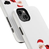 Nerdy Santa Phone Case | Dual-Layer Protection | Fun Holiday Design | Fits iPhone 16 and More