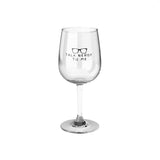 Talk Nerdy - Stemmed Wine Glass - Bookish Loving