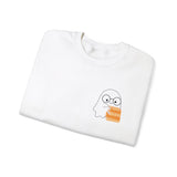 Nerd Ghost - Crewneck Sweatshirt - Bookish Loving