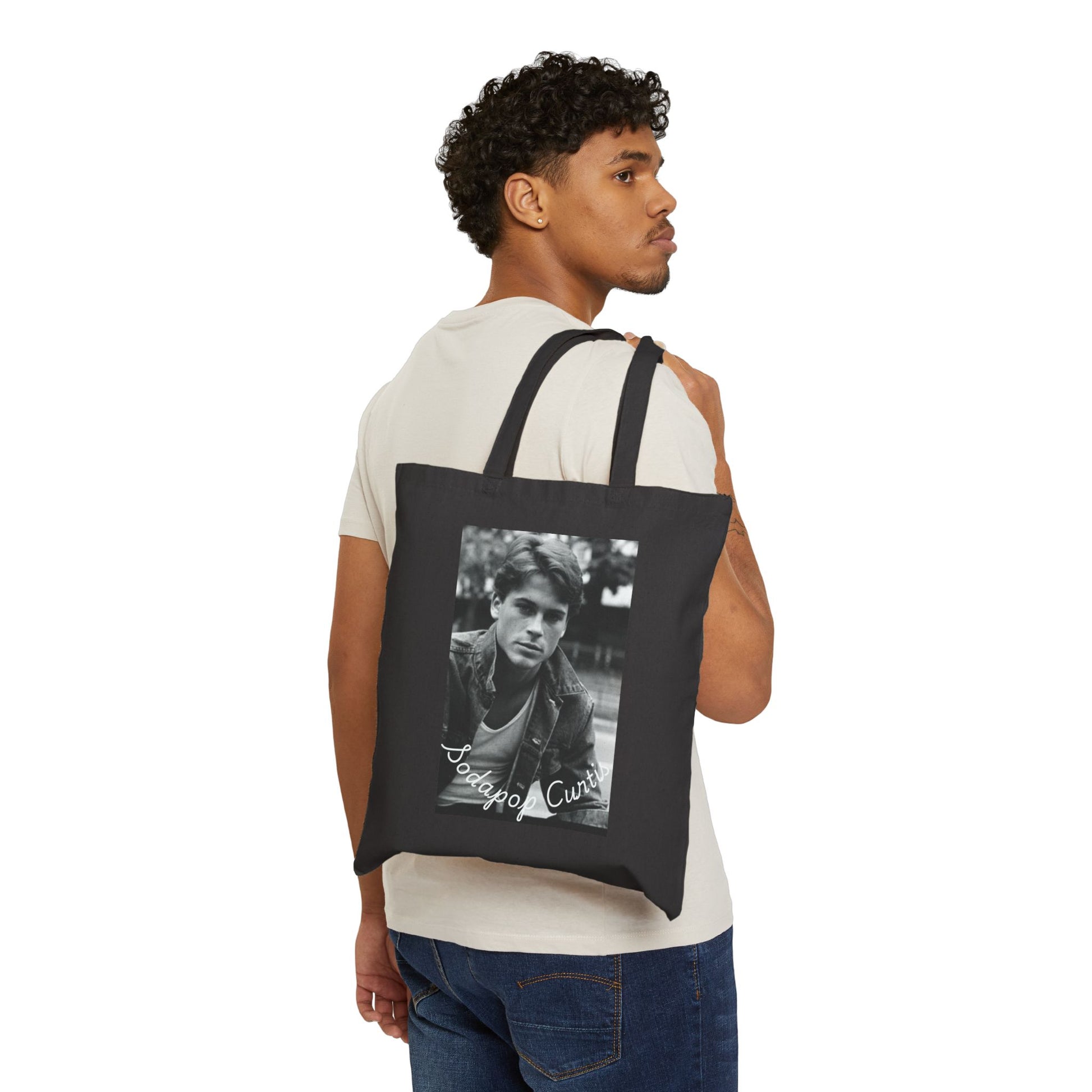 Sodapop Curtis (The Outsiders) - Cotton Canvas Tote Bag - Bookish Loving