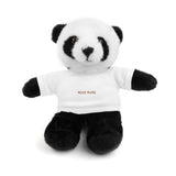 Book Babe Brown - Stuffed Animal with Shirt - Bookish Loving