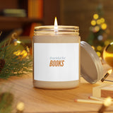 Thankful for Books Scented Candle | Thanksgiving-Themed Candle | Cozy, Fall-Inspired Fragrance | Ideal Gift for Book Lovers