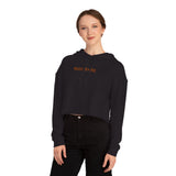 Book Babe Brown - Cropped Hoodie - Bookish Loving