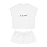 'Tis the Season | Women's Short Pajama Set | Festive Book Lover's Sleepwear