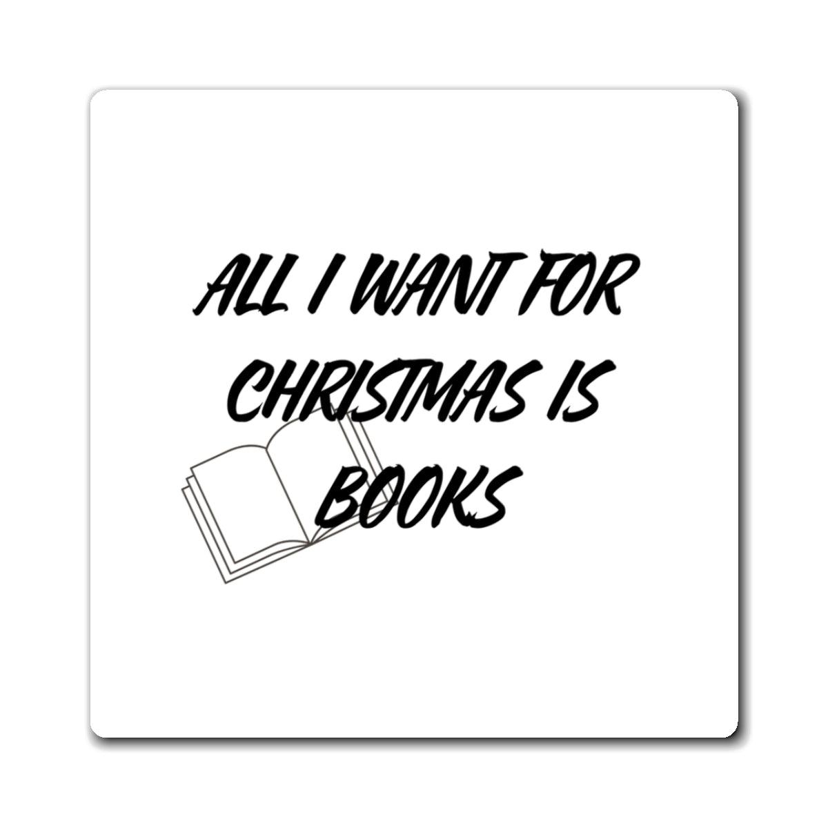 All I Want for Christmas Is Books | Ceramic Mug for Book Lovers | Perfect Holiday Gift