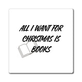 All I Want for Christmas Is Books | Ceramic Mug for Book Lovers | Perfect Holiday Gift