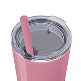 Hot Girls Read Books - Skinny Tumbler with Straw - Bookish Loving