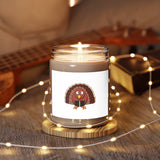 Turkey Reading a Book Scented Candle | Cozy Fall Fragrance | Thanksgiving-Themed Candle | Perfect for Book Lovers