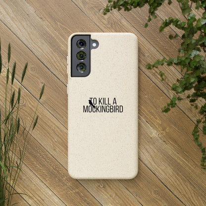 To Kill a Mockingbird | Biodegradable Phone Case | Eco-Friendly and Wireless Charging Compatible | Matte Finish | Sustainable Materials