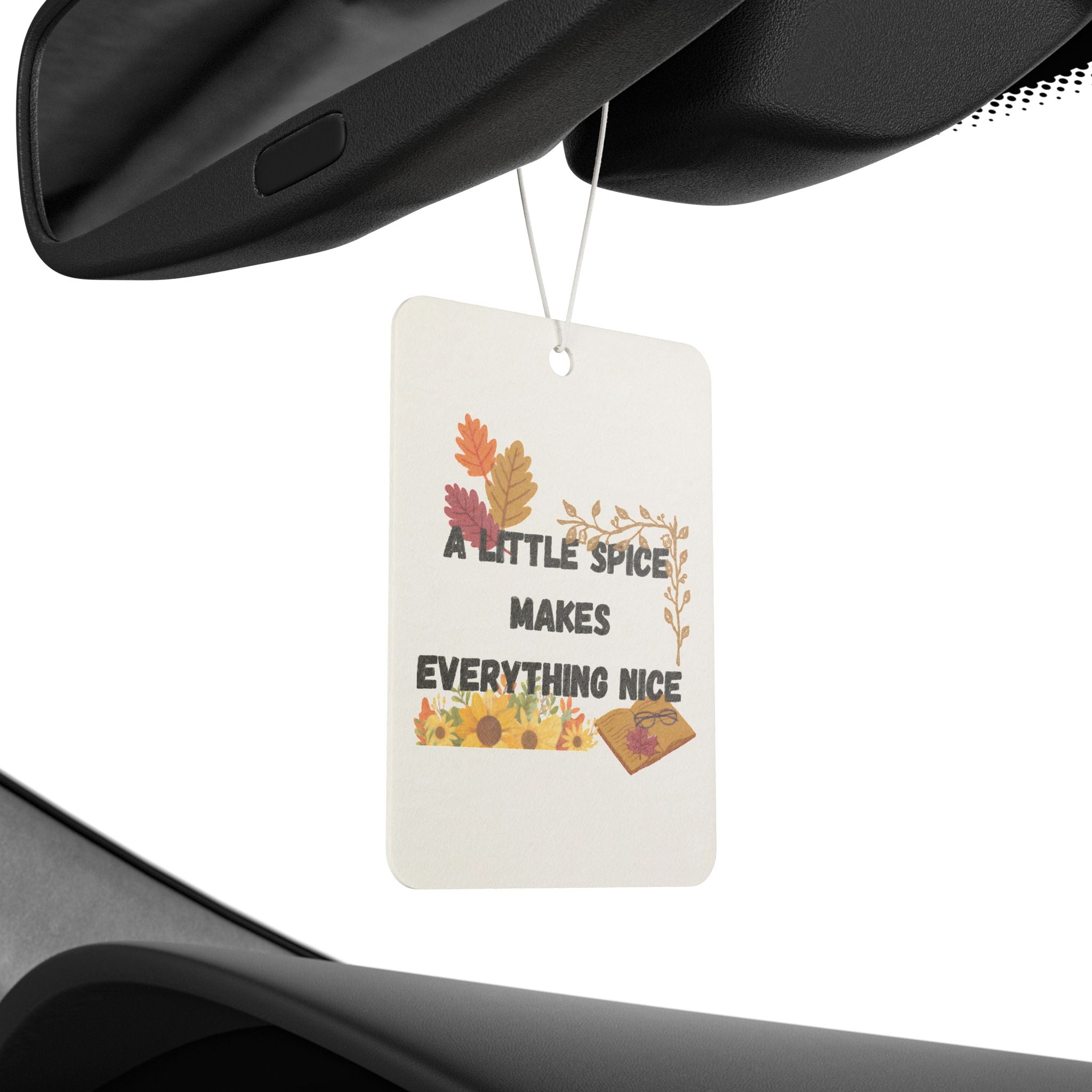 A Little Spice - Car Air Freshener - Bookish Loving