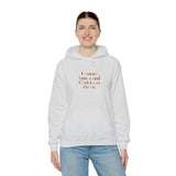 I Run on Books and Christmas Cheer Hoodie | Cozy Holiday Sweatshirt | Festive Gift for Book Lovers | Unisex Sizes for Winter Comfort