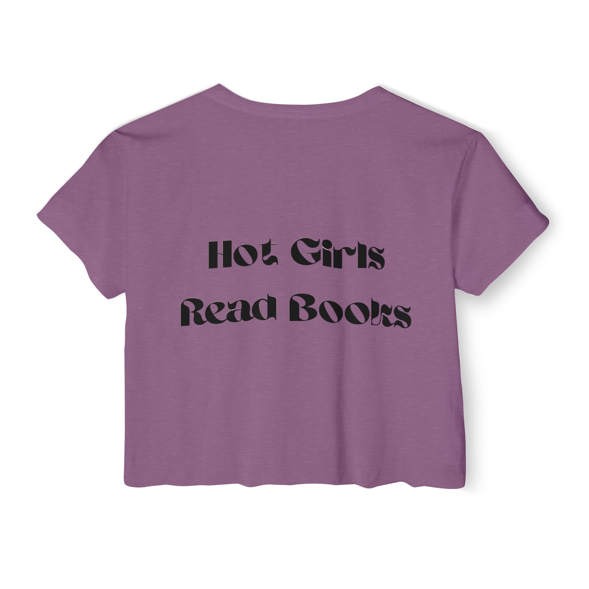 Hot Girls Read Books - Crop Top - Bookish Loving