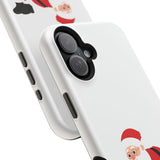 Nerdy Santa Phone Case | Dual-Layer Protection | Fun Holiday Design | Fits iPhone 16 and More