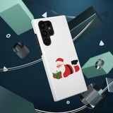 Nerdy Santa Phone Case | Dual-Layer Protection | Fun Holiday Design | Fits iPhone 16 and More