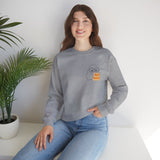 Nerd Ghost - Crewneck Sweatshirt - Bookish Loving