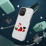 Nerdy Santa Phone Case | Dual-Layer Protection | Fun Holiday Design | Fits iPhone 16 and More