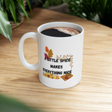 A Little Spice - White Mug - Bookish Loving