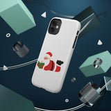 Nerdy Santa Phone Case | Dual-Layer Protection | Fun Holiday Design | Fits iPhone 16 and More