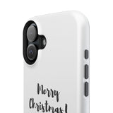 Merry Christmas Bookish Christmas Tree Phone Case | Dual-Layer Protection | Festive Literary Design | Fits iPhone 16 and More