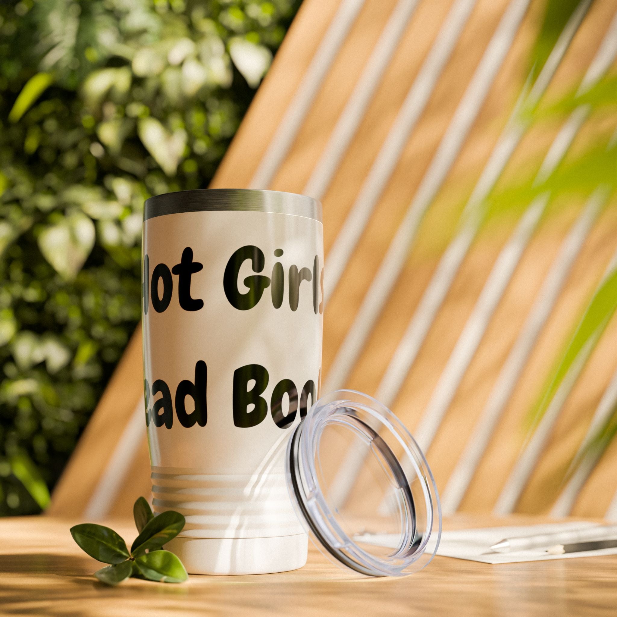 Hot Girls Read Books - Ringneck Tumbler - Bookish Loving