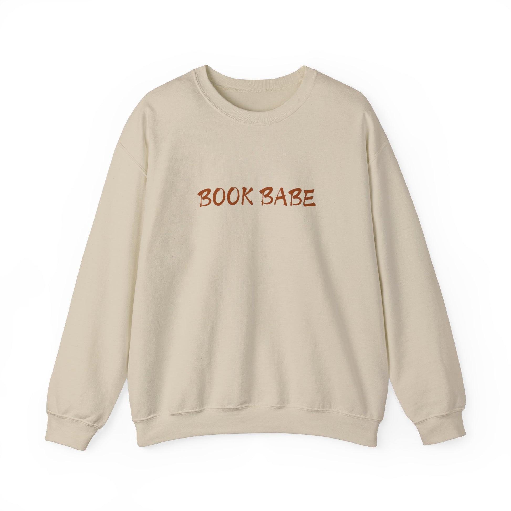 Book Babe Brown - Crewneck - Bookish Loving