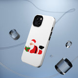 Nerdy Santa Phone Case | Dual-Layer Protection | Fun Holiday Design | Fits iPhone 16 and More