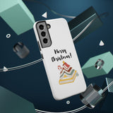 Merry Christmas Bookish Christmas Tree Phone Case | Dual-Layer Protection | Festive Literary Design | Fits iPhone 16 and More