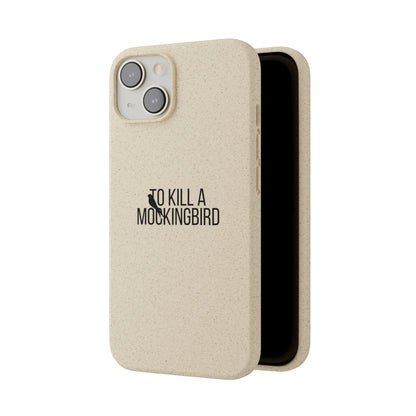 To Kill a Mockingbird | Biodegradable Phone Case | Eco-Friendly and Wireless Charging Compatible | Matte Finish | Sustainable Materials