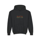 North Pole Reader's Club Youth Hooded Sweatshirt | Cozy Christmas Hoodie for Book Lovers